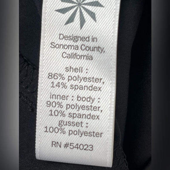 Athleta Chelsea black skort skirt 8 - Picture 7 of 11